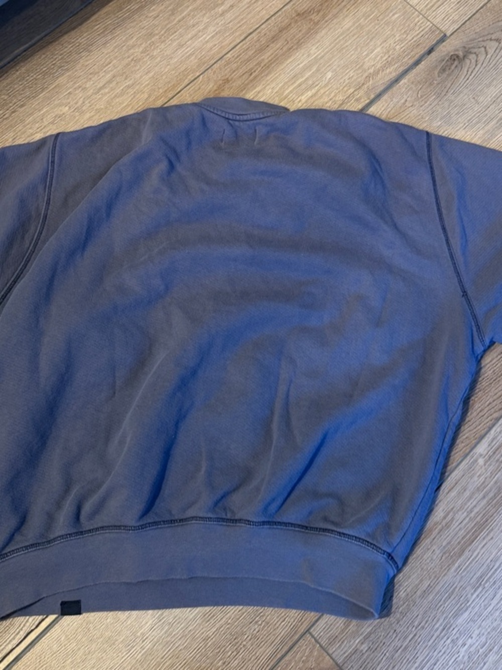 SET Active Women's Crewneck Sweatshirt in Faded Blue - Picture 2 of 2